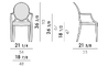 louis ghost chair 2 pack - 12