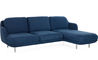 lune 3 seat sofa with chaise - 1