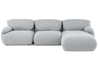 luva 3 seat sofa with chaise - 1