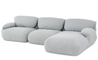 luva 3 seat sofa with chaise - 2