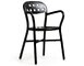 pipe stacking chair with arms - 2