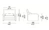 maralunga maxi armchair, 48" - 1