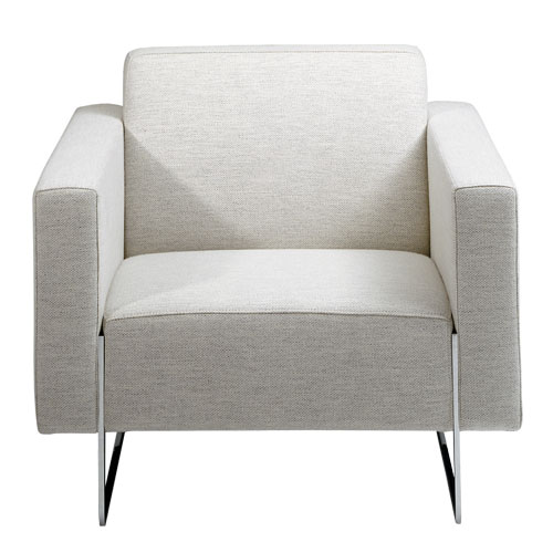 mare lounge chair with fixed cushions