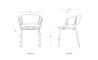 mate outdoor dining chair - 12