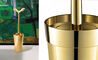 merdolino limited edition gold toilet brush - 2