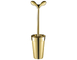 merdolino limited edition gold toilet brush - 1