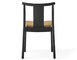 merkur dining chair with upholstered seat - 3