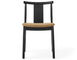 merkur dining chair with upholstered seat - 1