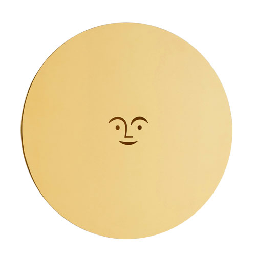 alexander girard metal wall relief sun