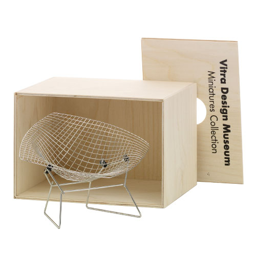Miniature Bertoia Diamond Chair