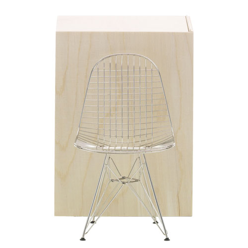 Miniature Eames DKR Wire Chair