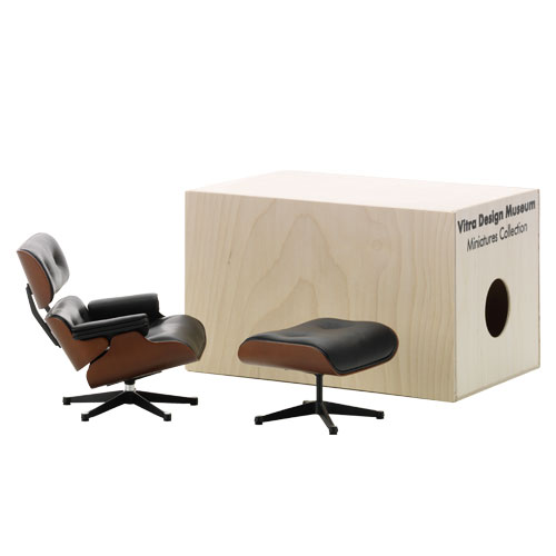 Miniature Eames Lounge & Ottoman