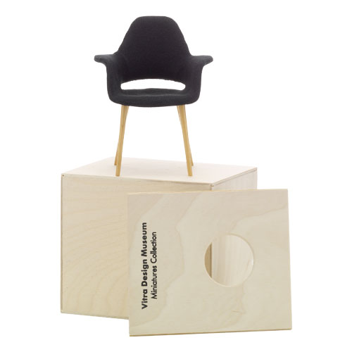 miniature eames-saarinen moma organic chair