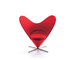 miniature heart chair - 1