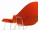 miniature womb chair & ottoman - 2