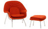 miniature womb chair & ottoman - 1