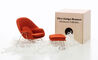 miniature womb chair & ottoman - 3