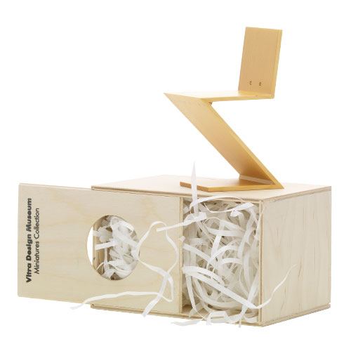 miniature zig-zag chair