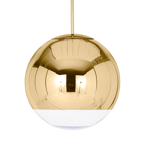 mirror ball led pendant light