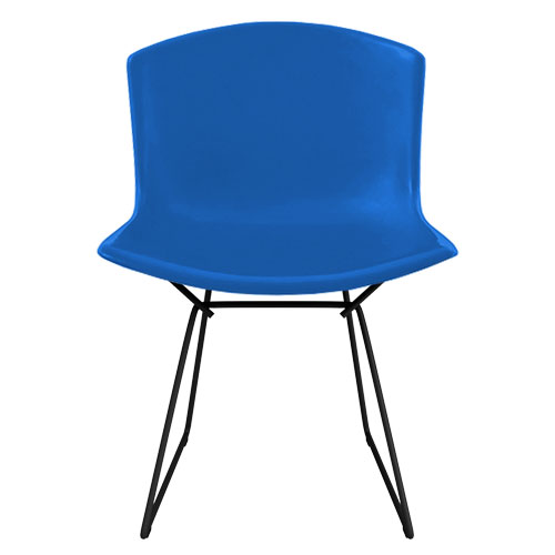 bertoia molded shell side chair