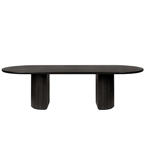 moon elliptical dining table