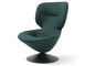moon lounge chair with swivel base - 1