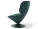 moon lounge chair with swivel base - 3