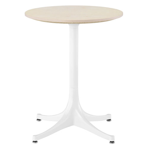 nelson pedestal side table