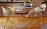 nelson™ swag leg rectangular dining table - 5