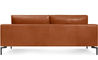 new standard 78" leather sofa - 12
