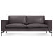 new standard 78" leather sofa - 3