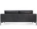 new standard 78" leather sofa - 4