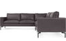 new standard small sectional leather sofa - 4