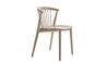 newood chair with wood seat - 2