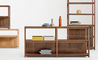 open plan large low bookcase - 12