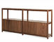 open plan large low bookcase - 7