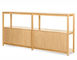 open plan large low bookcase - 8