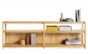 open plan long and low bookcase - 5