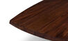 orion dining table wood & metal base - 11