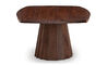 orion dining table wood & metal base - 3