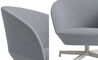 oslo lounge chair swivel base - 11