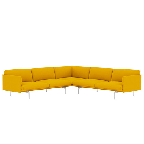 outline corner sofa  - Muuto