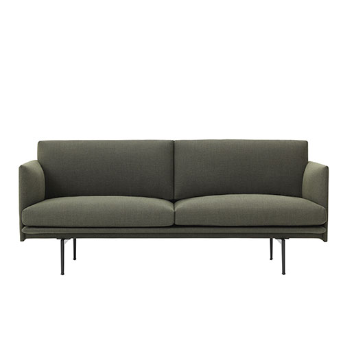 outline sofa 2 seater  - Muuto