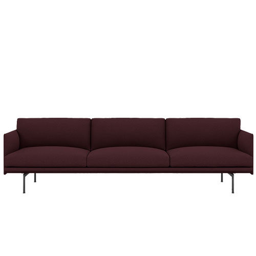 outline sofa 3.5 seater  - Muuto