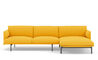 outline sofa with chaise longue - 16