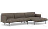 outline sofa with chaise longue - 2