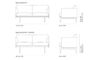 outline studio 55" sofa - 22