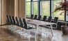 oxford medium back chair with 4-star base - 6