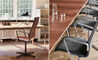 oxford medium back chair with 4-star base - 3