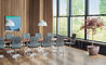 oxford medium back chair with 4-star base - 8
